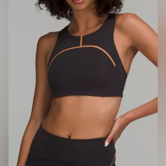 Lululemon Tough Train High-Neck Bra - Picture 1 of 8